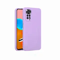 CASE - Silicona Para Xiaomi Redmi Note 11 4G - Lila
