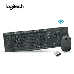 LOGITECH - Teclado Mouse MK235 Inalambrico Negro