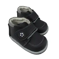 PEI UNIQUE OUTFIT - Pibe Niño Pei Uou Cuero Danilo Camel Azul y Negro