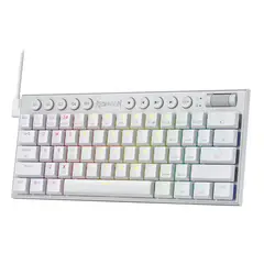 REDRAGON - - Teclado Horus Mini K632 60 Wired Switch Red - Blanco