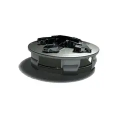 GENERICO - Tapa Central compatible con Aro Peugeot 60mm (juego 4 Unids)