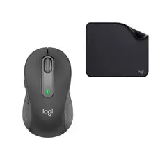 LOGITECH - Mouse Signature M650 Black Pad Mouse Antisalpicaduras