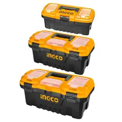 INGCO TOOLS - Juego de 3 cajas de herramientas 14" 17" 20" Ingco