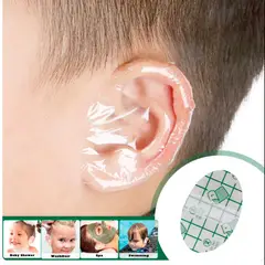 GENERICO - 30 Pegatina Impermeable para Oreja de Bebé Parche Desechable Cubre Oído