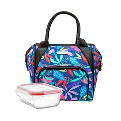 PYREX - Lonchera Termica Palmeras + Taper 650ml -300380