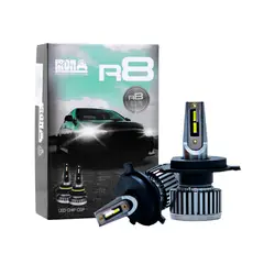 GENERICO - Kit Foco Led R8 H13 Iron Super Compacto Sin Cooler Chip CSP