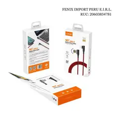 LDNIO - Cable 90° Tipo C 2m 24 A