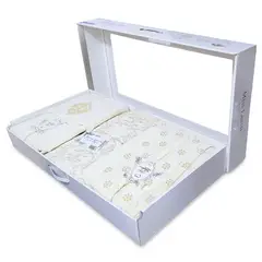 KELLER - Set de Batas Salidas de Baño y Toallas Beige XZ1