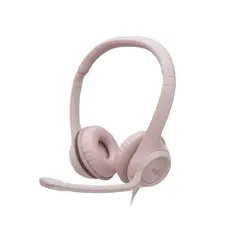 LOGITECH - Audifono Microfono H390 USB Rosado
