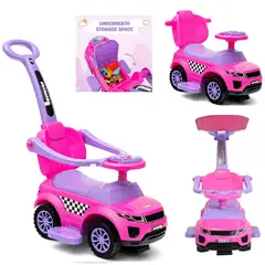 GENERICO - Bugui Correpasillos Empujador 3 en 1 Musical - Azul