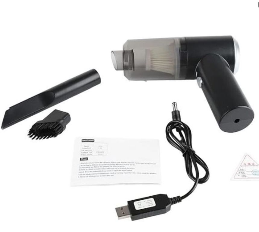 Mini Aspiradora Para Hogar Y Auto