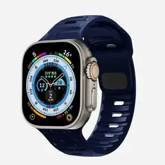 GENERICO - Correa Silicona SPG para APPLE WATCH 41mm - 40mm - 38mm - Azul