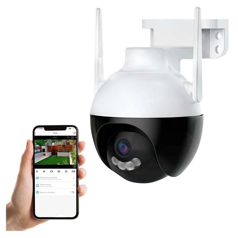 Camara IP FULL HD Seguridad Vijilancia IP Exterior Wifi Sensor De Movimiento PTZ