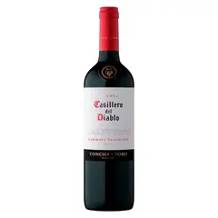 CASILLERO DEL DIABLO - Vino Cabernet Sauvignon Botella 750ml