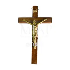 MFAP BRONCERIA Y ANTIGUEDADES - Crucifijo de madera mediana