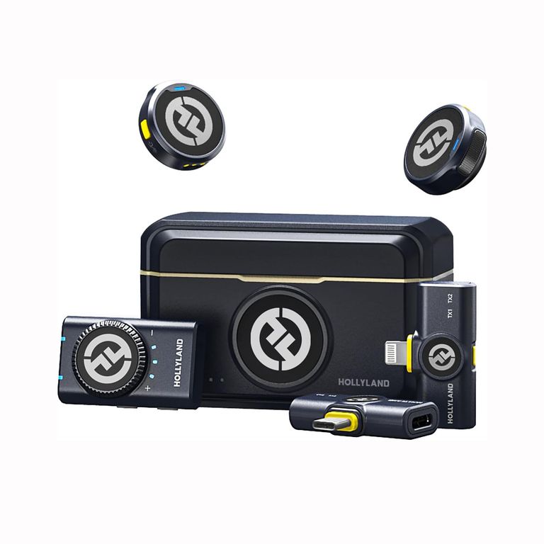 Micrófonos Inalámbricos Hollyland Lark M2 Combo Para Cámaras Teléfonos Android iOS