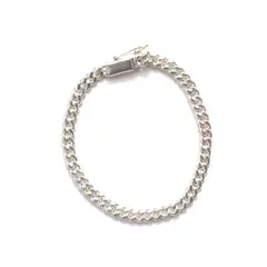 GENERICO - Pulsera Hombre Lomo Corvina Cerrada Plata 950 5mm
