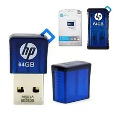 HP - MEMORIA USB 2.0 64GB V165W AZUL