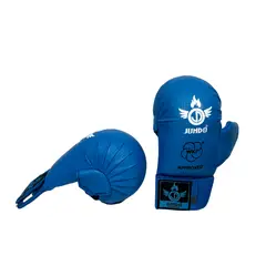 IMPORTADO MC - Guantes de Karate WKF Jundo - Azul Talla XS