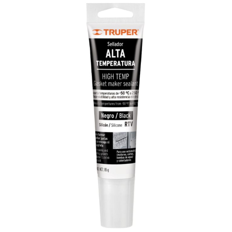 Silicona negra para altas temperaturas, 85 g