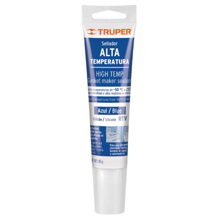 Silicona azul para altas temperaturas, 85 g