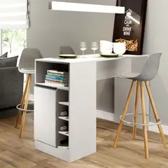 TU MESITA - Mesa Desayunador Estrella Blanco