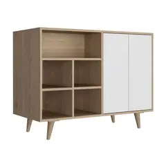 TU MESITA - Recibidor Moderno Breeze Blanco/Duna