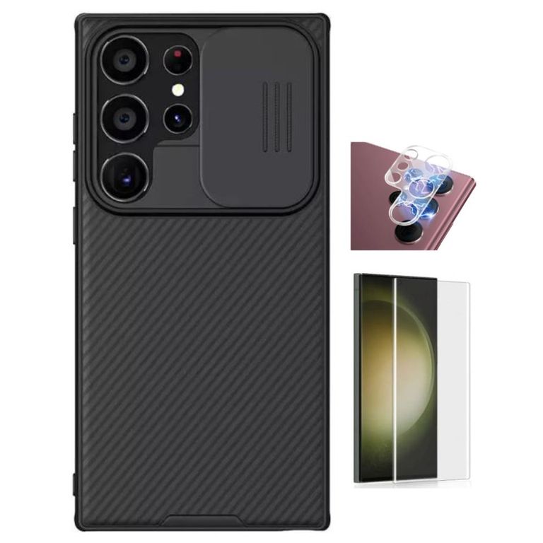 CASE CAMSHIELD SAMSUNG S24 ULTRA Y VIDRIOS