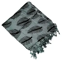 MAGE DISTRIBUTION - Pareo Pañoleta Pimentel Gris Con Negro