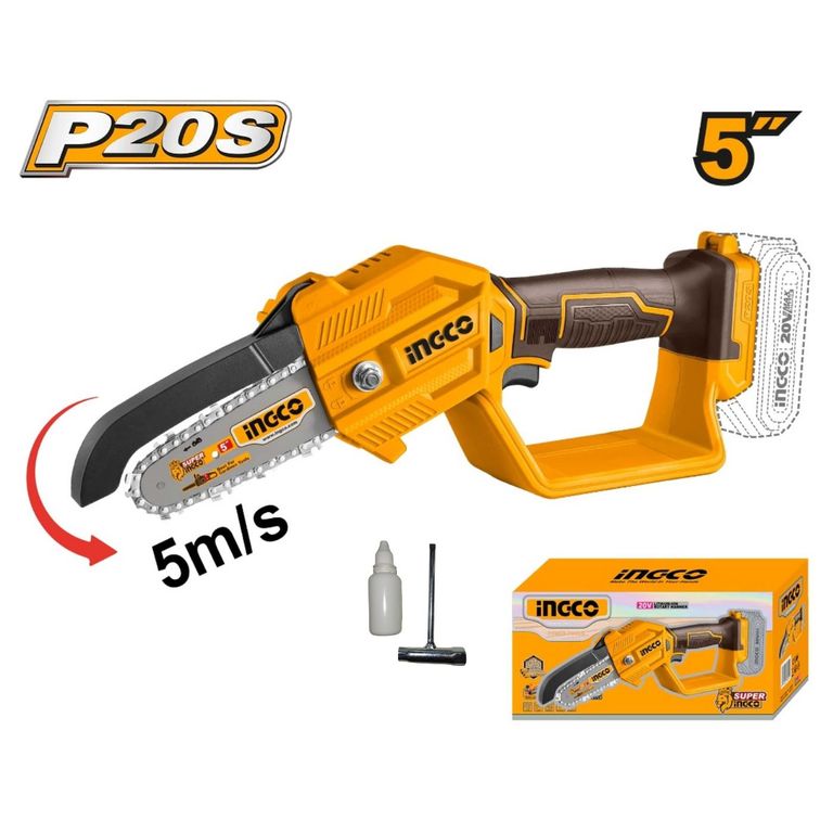 Mini motosierra 5 20v Ingco