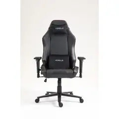 VERSUS - Silla gamer V40 negro fibra de carbono Ergonómica