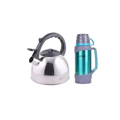 GENERICO - Tetera Facusa 3 litros con termo Futura 1.80 litros - Super Pack