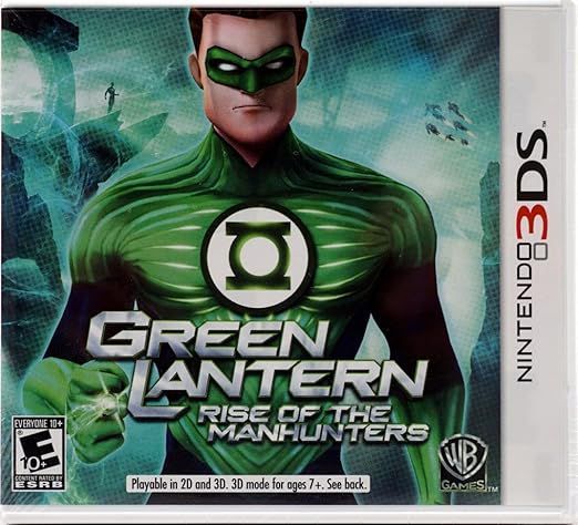 3Ds - Green Lantern Rise of the Manhunters