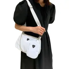 GENERICO - BOLSO DE HOMBRO VINTAGE PARA MUJER CON MONEDERO