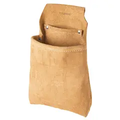 TRUPER - Porta herramienta de cuero porta clavos para cinturón