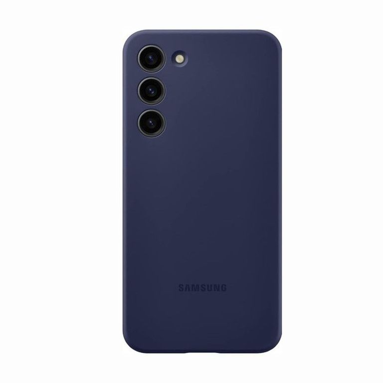 Silicona Para Samsung S23 Plus - Azul