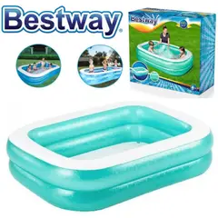 Bestway - Piscina Inflable Rectangular 200 x 146 x 48 cm