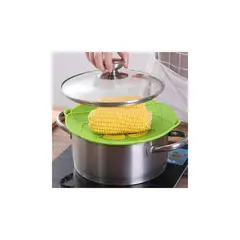 GENERICO - 1 Tapas de silicona multifuncional antiderrame