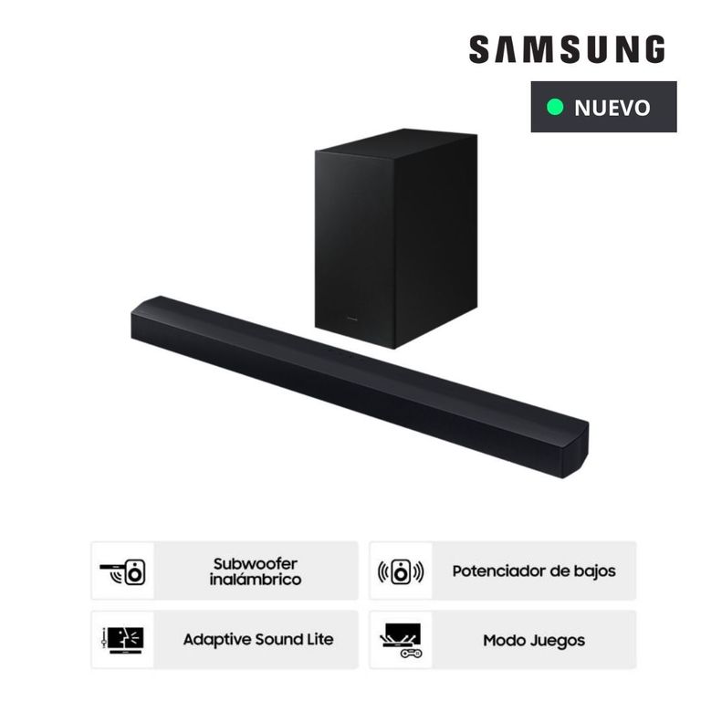 Soundbar 300W inalámbrico Bluetooth 2.1 HW-C450