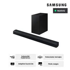 SAMSUNG - Soundbar 300W inalámbrico Bluetooth 2.1 HW-C450