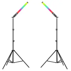 ULANZI - Barra Luz Led Profesional Vl119 Rgb Trípode 210m Rótulo 180°