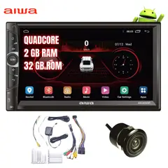 AIWA - Autoradio Android 2GB RAM + 32GB 2 Din 7" HD BT GPS AW-A502BT