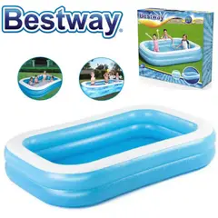 BESTWAY - Piscina Inflable Rectangular 262x175x51 CM