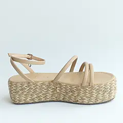 SAPATU - Sandalias Yute Natural Dalila Beige