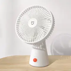 XIAOMI - Mini Ventilador Portátil Recargable 4 velocidades, giro 90°