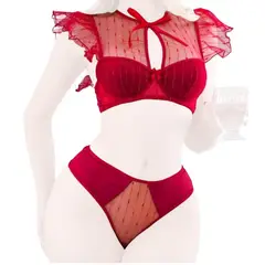 GENERICO - LENCERIA DE ENCAJE BRASIER TRUSA