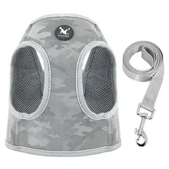 CAT OH - Pechera para Mascotas reflectivo gris XL