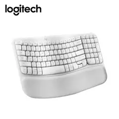 LOGITECH - TECLADO ERGO WAVE WIRELESS BOLT BT SP WHITE