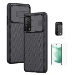 NILLKIN - CASE CAMSHIELD XIAOMI MI 10T Y MI 10T PRO CON VIDRIOS
