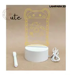 GENERICO - LÁMPARA 3D CON LAPICERO